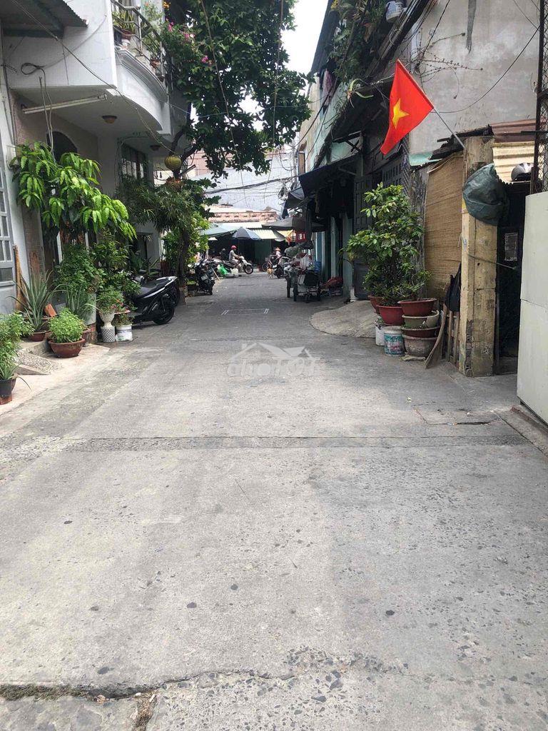 Nhà hẻm 265/ trường chinh quận 12, 7x6m, trệt + lửng, 2.79 tỷ