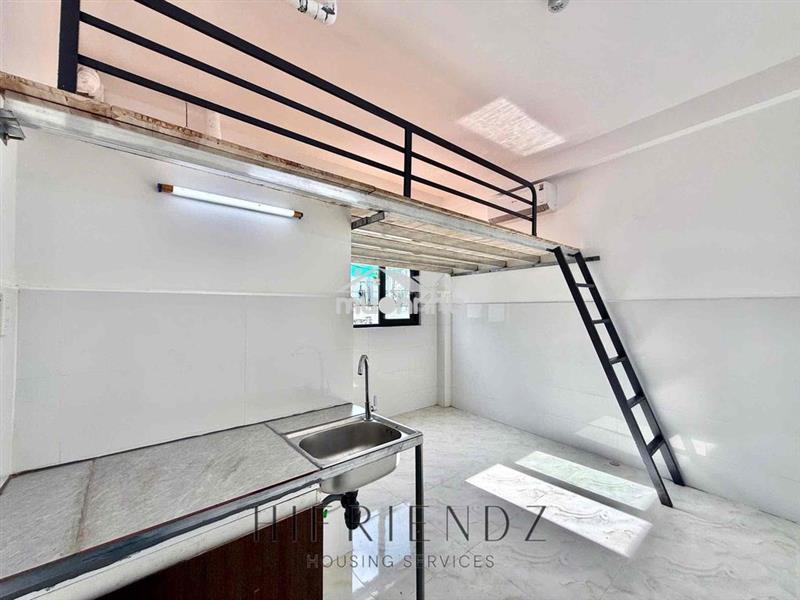 Căn hộ có gác giá rẻ full nt máy giặt riêng siêu thoáng đầm sen- q11