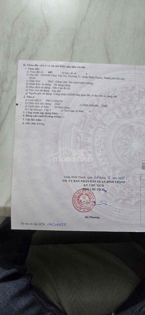Nhà hxh phan văn trị bình thạnh