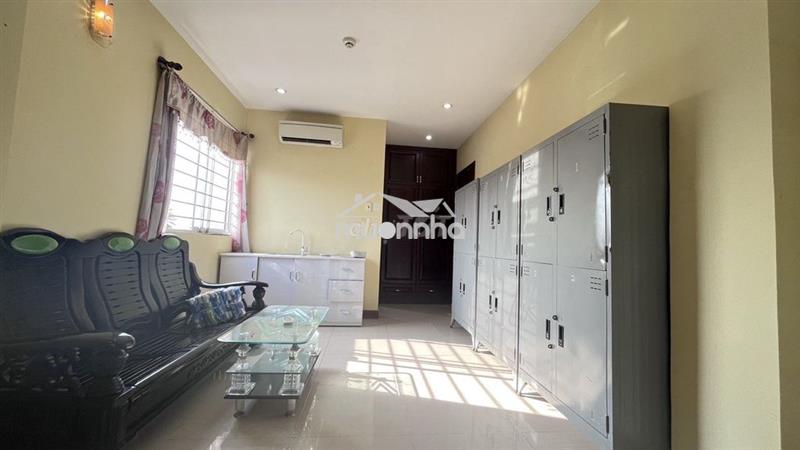 Ký túc xá nữ, p lớn rộng 50m2, có bếp và máy giặt chung, khoá vân tay