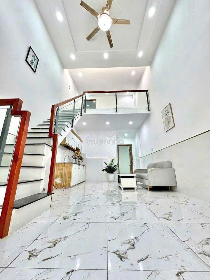 Bán nhà mới dtsd 65m2 - tại bình tân - không lộ giới - giá 1 tỷ 630.