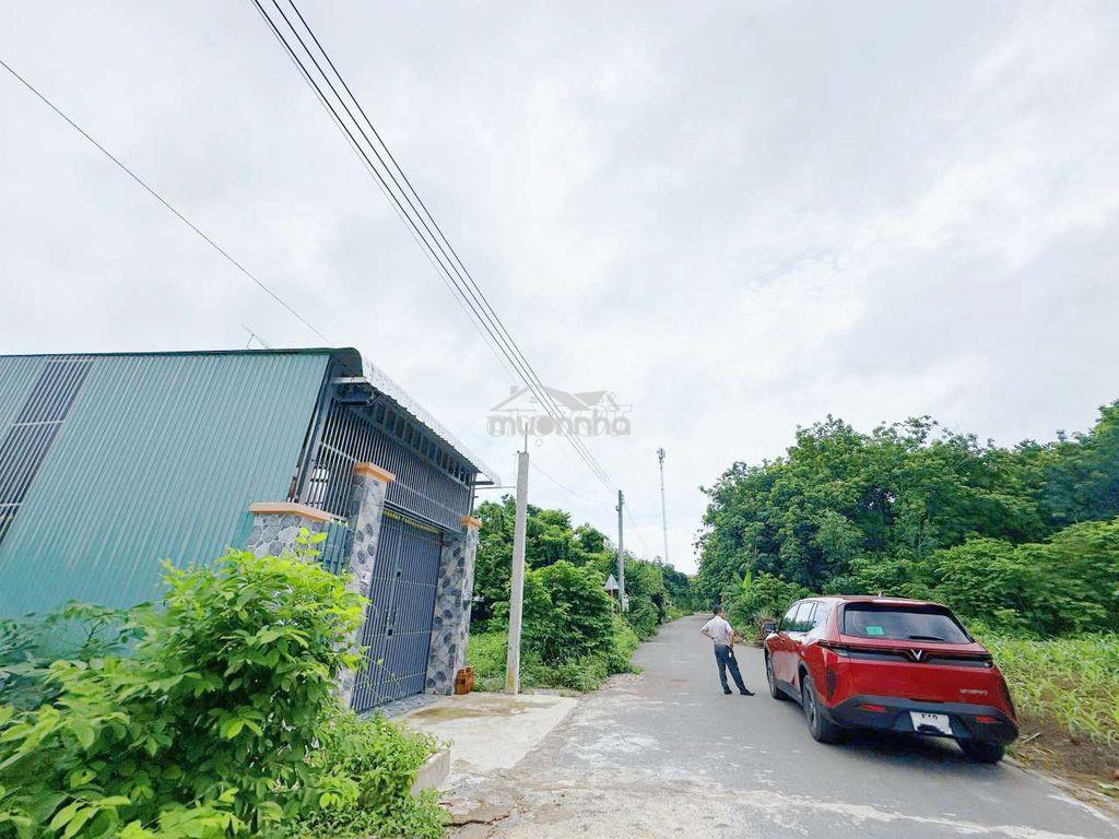 Bán đất & nhà mới xây 820tr (5*45m) 100m thổ - đường nhựa - 2