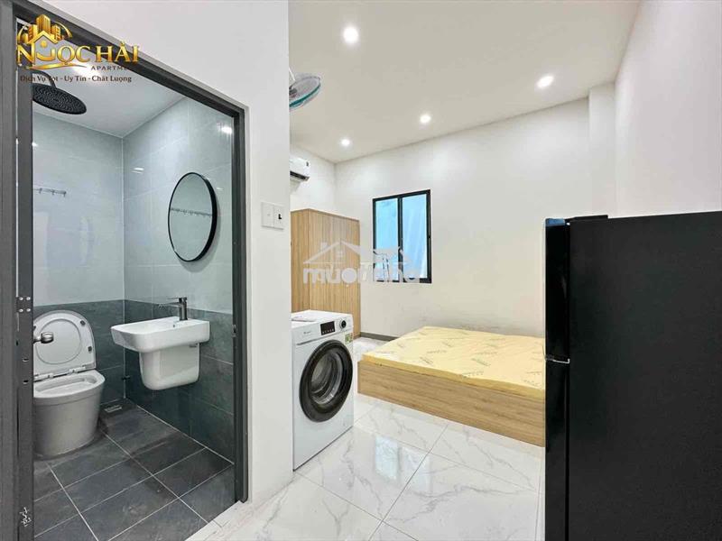 Studio cửa sổ trời full nt-máy giặt riêng ngay cv làng hoa_quang trung