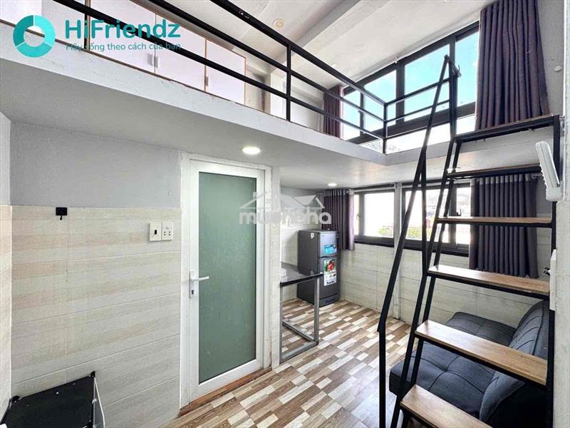 Chdv có gác full nt - thang máy gần parc mall giáp q5 siêu đẹp