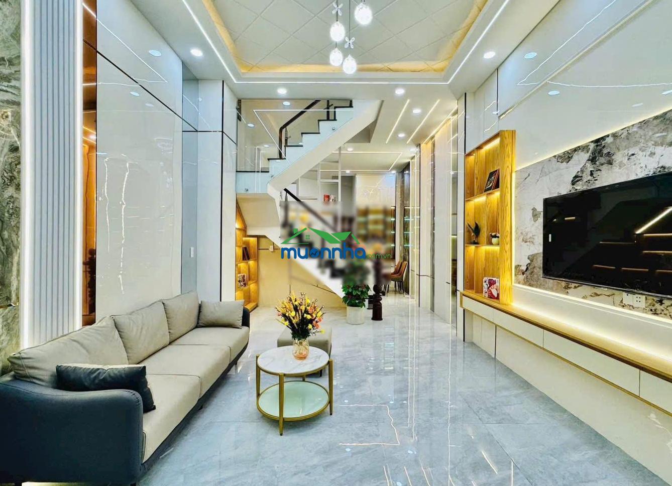 Bán nhà hẻm xe hơi lê trực, bình thạnh 48m² xây 3 tầng 4pn, sổ riêng, giá 5 tỷ 090. gần ung bướu - 3