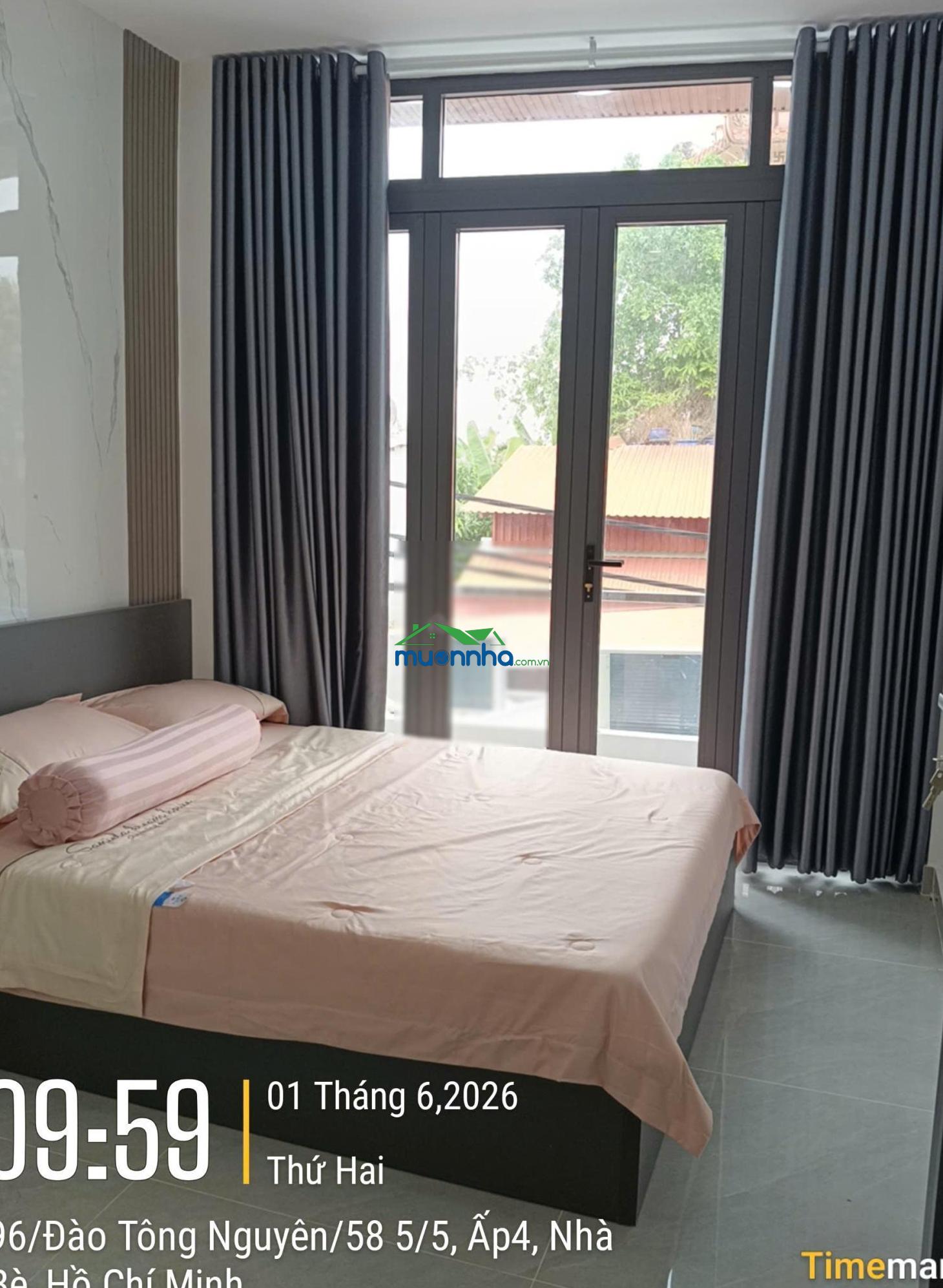 Bán nhà riêng 3 tầng 2 lầu mặt tiền hẻm xe hơi huỳnh tấn phát, nhà bè chỉ 6,3 tỷ, 80 m2, 7pn, 7wc