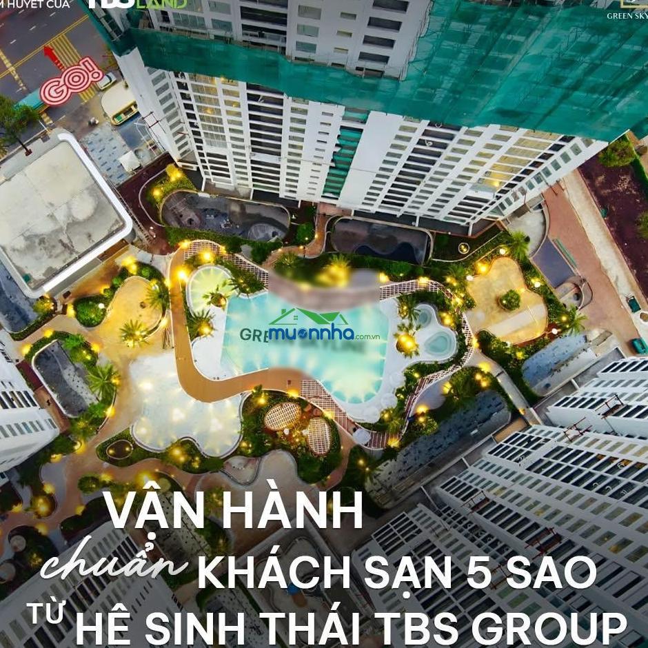 Căn hộ 2pn đẹp nhất green skyline đối diện siêu thị go! dĩ an