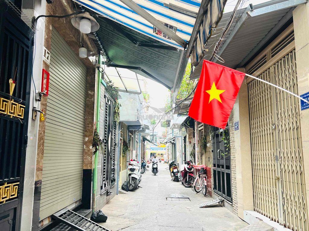 🛑 Nhà hẻm thông 4m, khu nhà lô hưng phú (3x20m), 4 tầng - 4