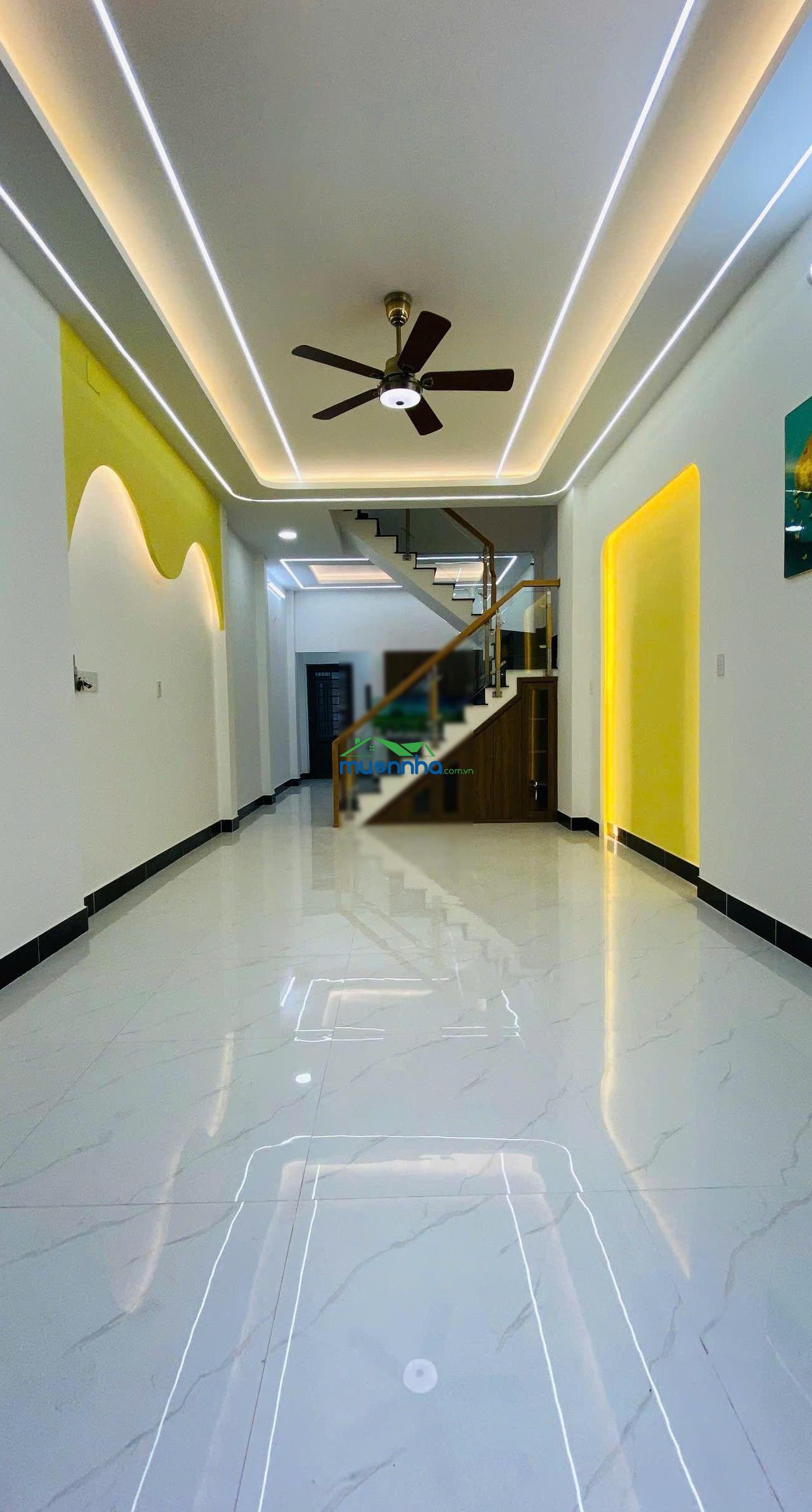 Nhỉnh 4 tỷ, nhà mặt tiền 4 tầng bình tân, hẻm xe tải thông kinh doanh, 4pn, dt 48m2, sổ mới 2026