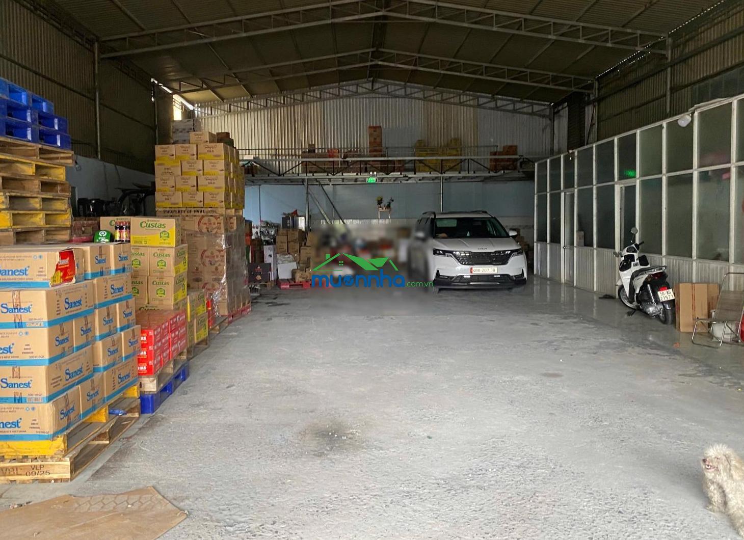 Xưởng thuận an 400m/17tr có 3 pha và văn phòng