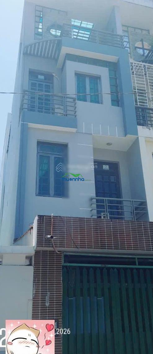 Nhà 3 tầng 496/ dương quảng hàm phường an nhơn 4x17m. hẻm xe tải, 5pn