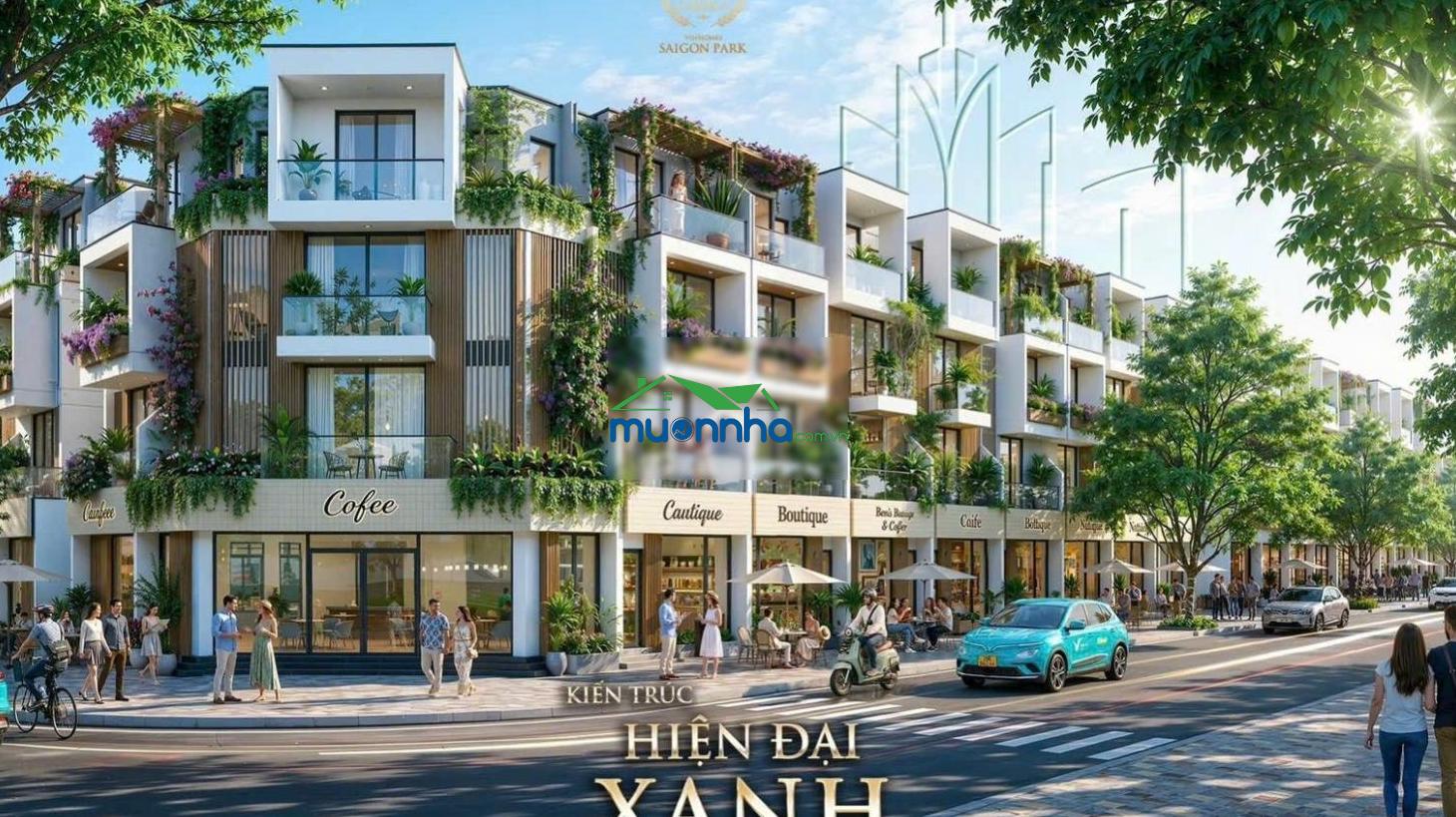 Vinhomes saigon park trục đường 19m. giá 5,9 tỷ - 2