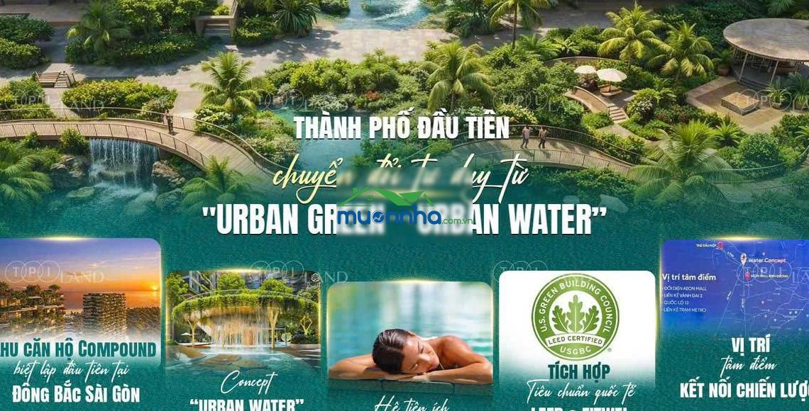 Monrei saigon căn 2pn2wc view nội khu tầng trung chỉ 3,2 tỷ, sở hữu tầm nhìn đáng giá nhất dự án