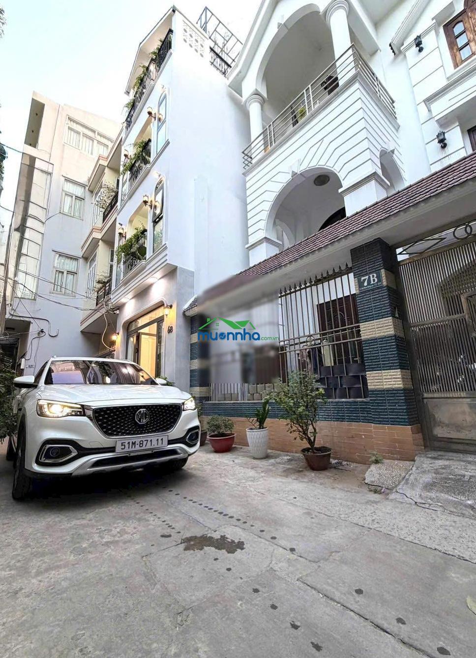 Dọn vào ở ngay! hẻm 6m phan đăng lưu, p3, q. bình thạnh - dt: 4x10m (4 tầng mới - 5 pn) chỉ 10 tỷ - 2