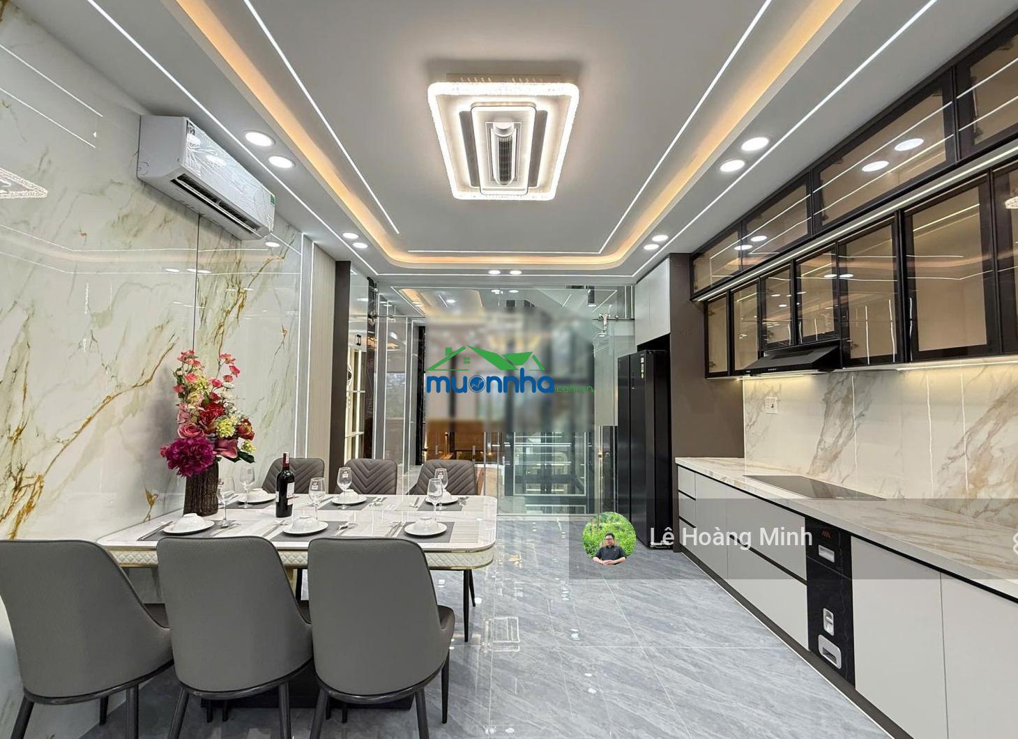 Siêu phẩm 4m x 20m có thang máy và ô chờ 1/ hẻm nhựa 8m thạnh lộc 37 - 3