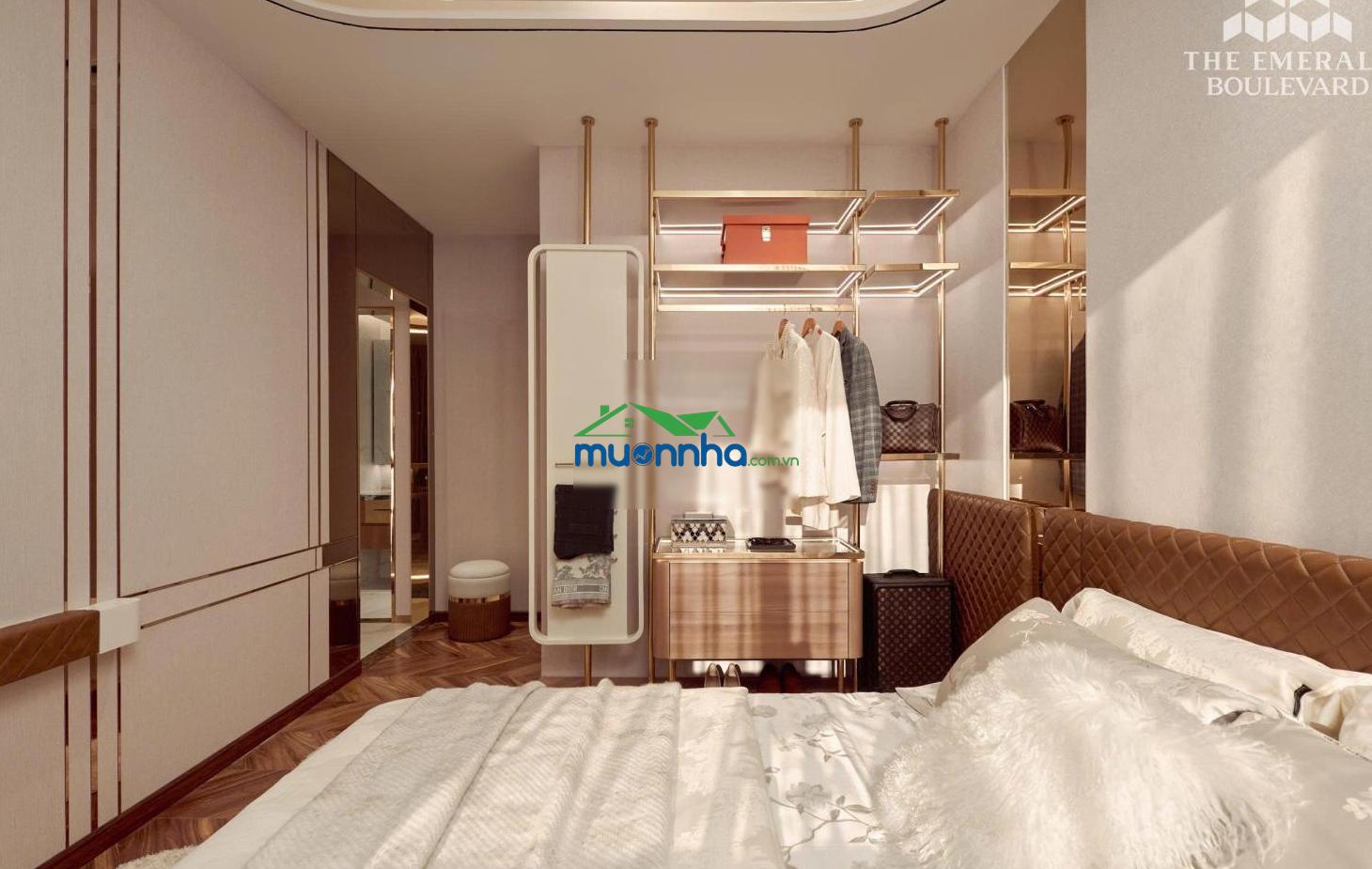 Căn hộ 2pn2wc the emerald boulevard giá tốt | view sông | full nội thất | trả 1,3 tỷ trong 16 tháng