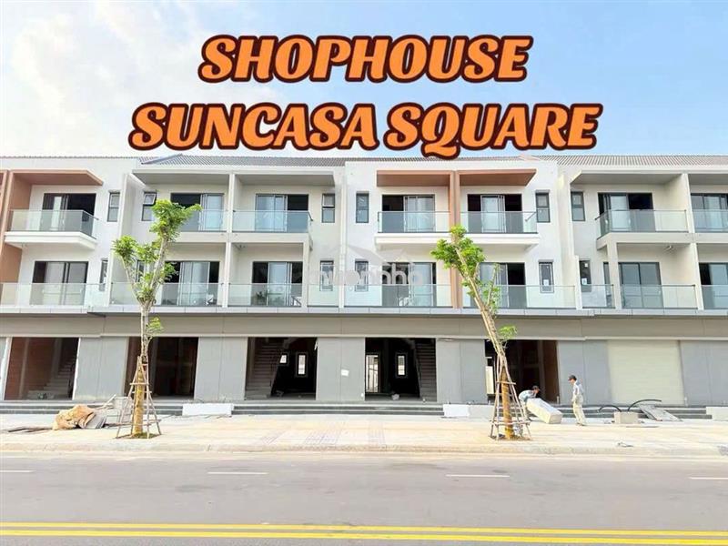 Nhà mặt tiền sun casa vsip 2 trả trước 1ty2 nhận nhà ngay & kinh doanh