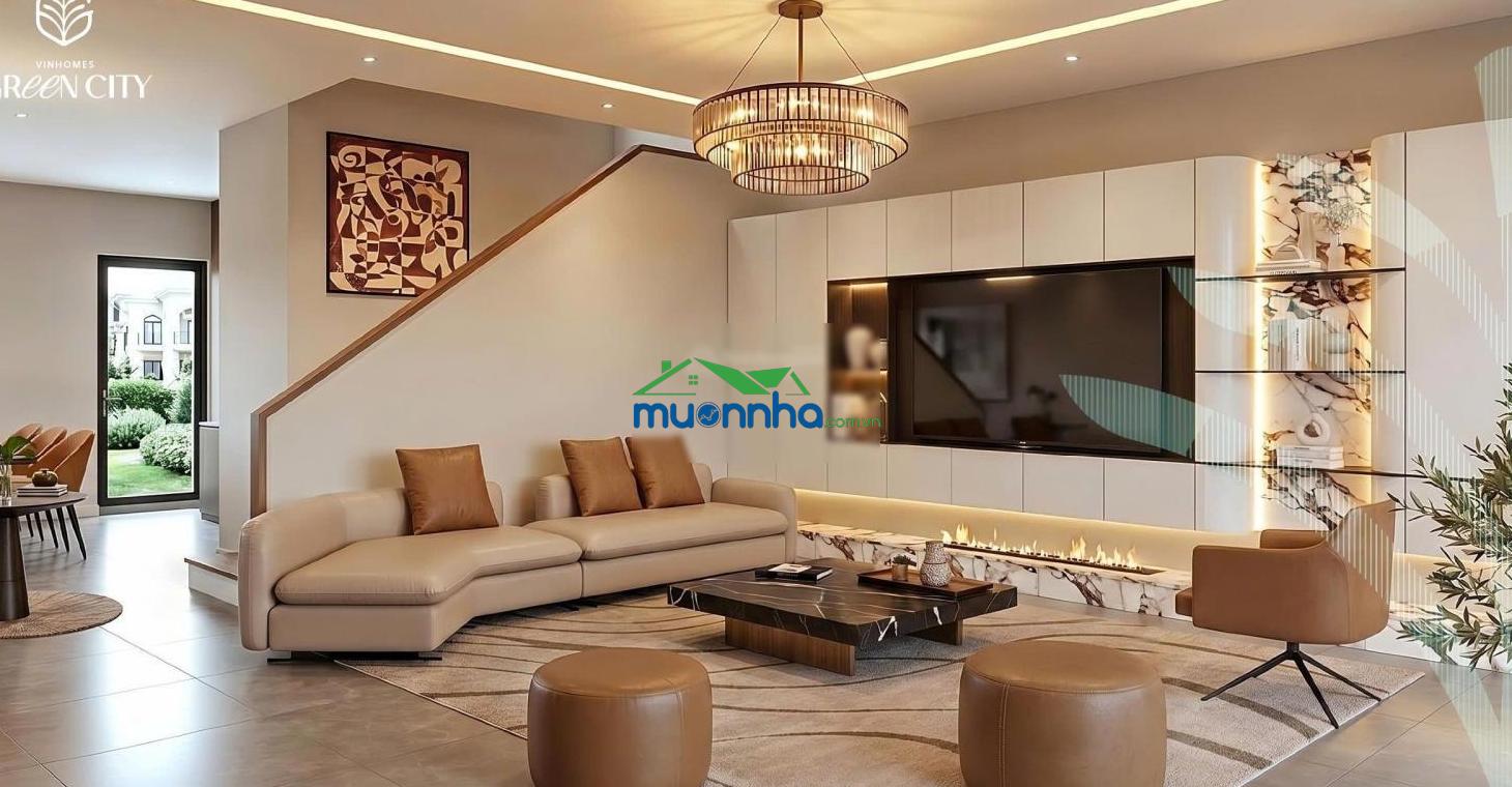 Bán căn kế góc tại vinhomes hóc môn. giá 5,7 tỷ dt 70m2, 1 trệt 3 lầu - 2