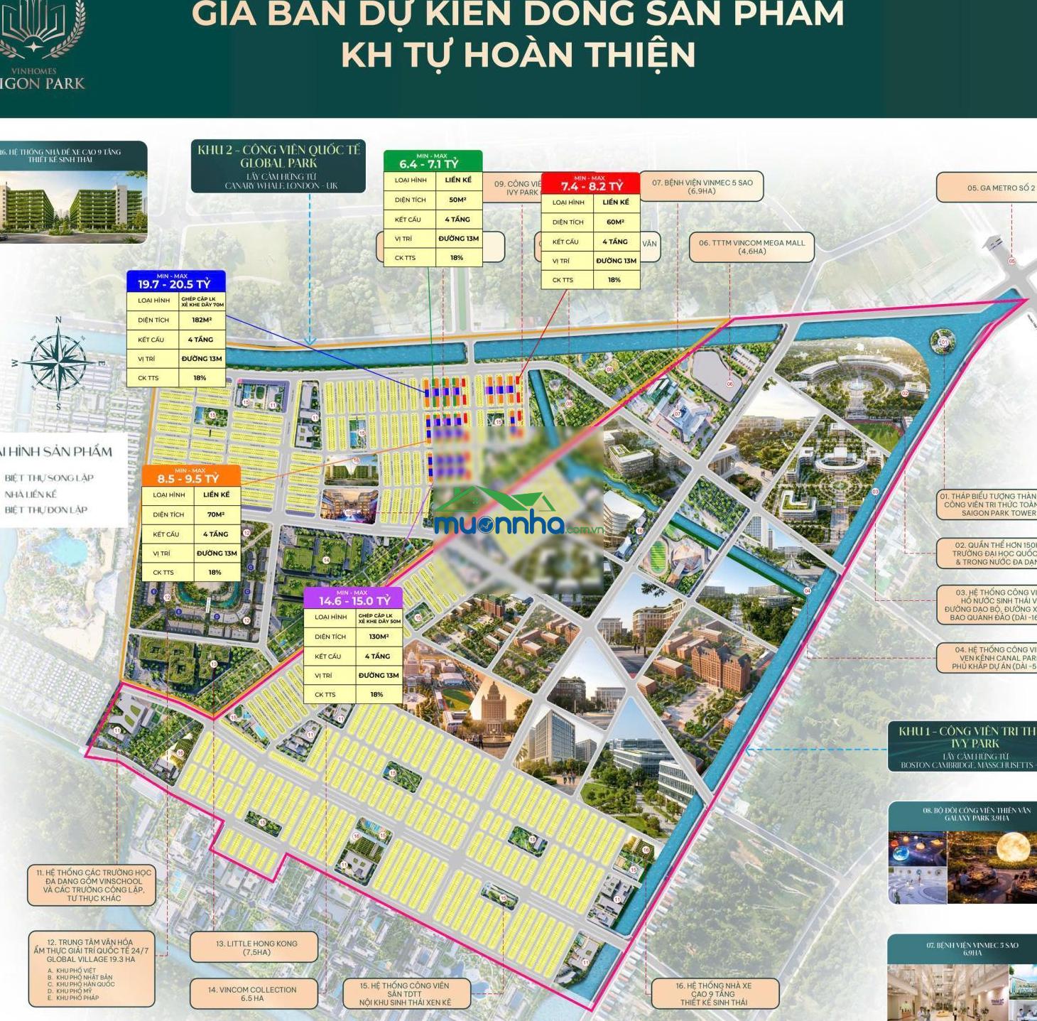 Quỹ hàng ngoại giao chiết khấu tốt nhất tại vinhomes saigon park. lh: 0855 222 *** - 3