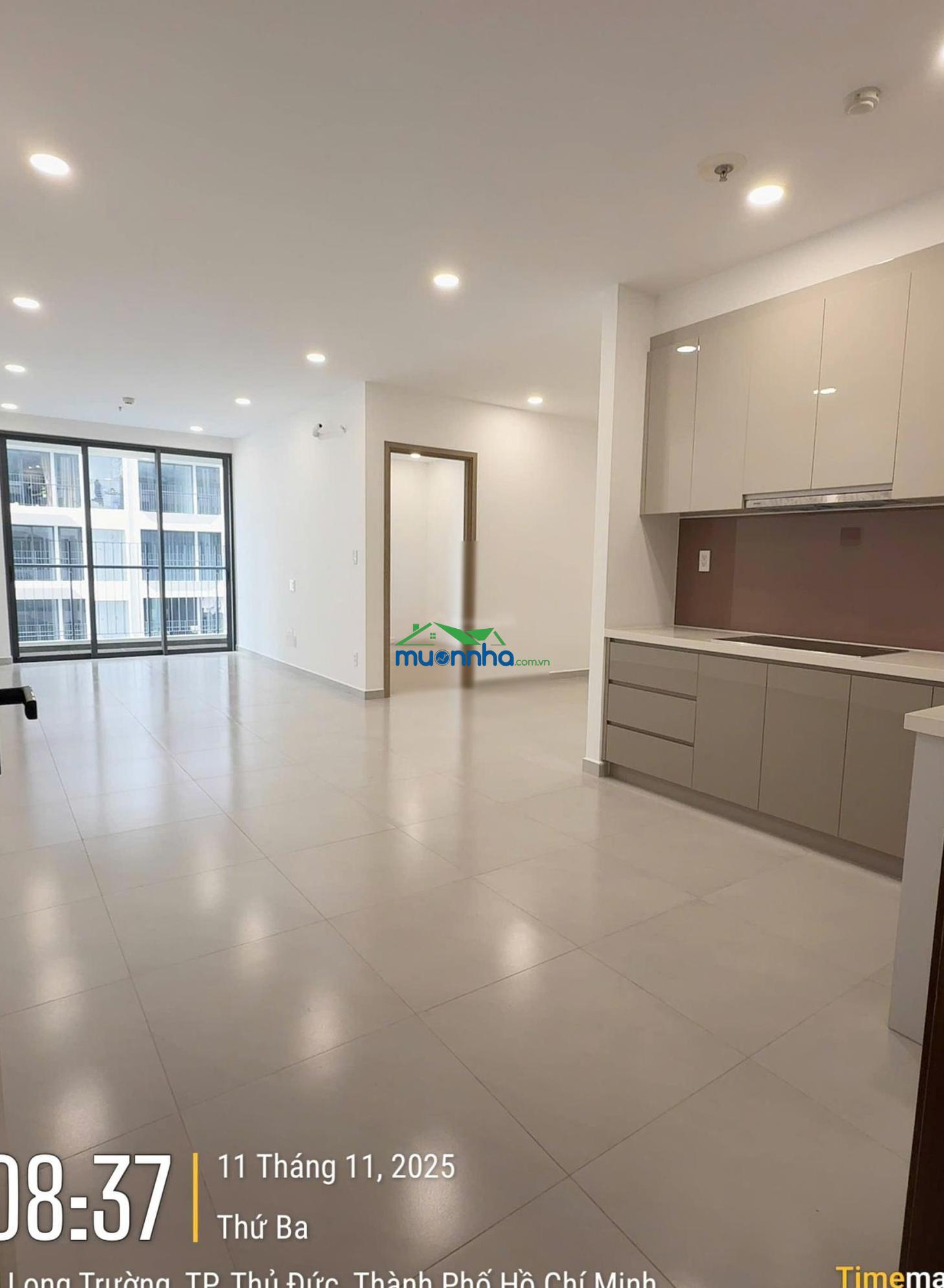 Cho thuê 1pn + 1 mt eastmark, giá 5 triệu/th. ở ngay. free gym, hồ bơi, bbq - 3