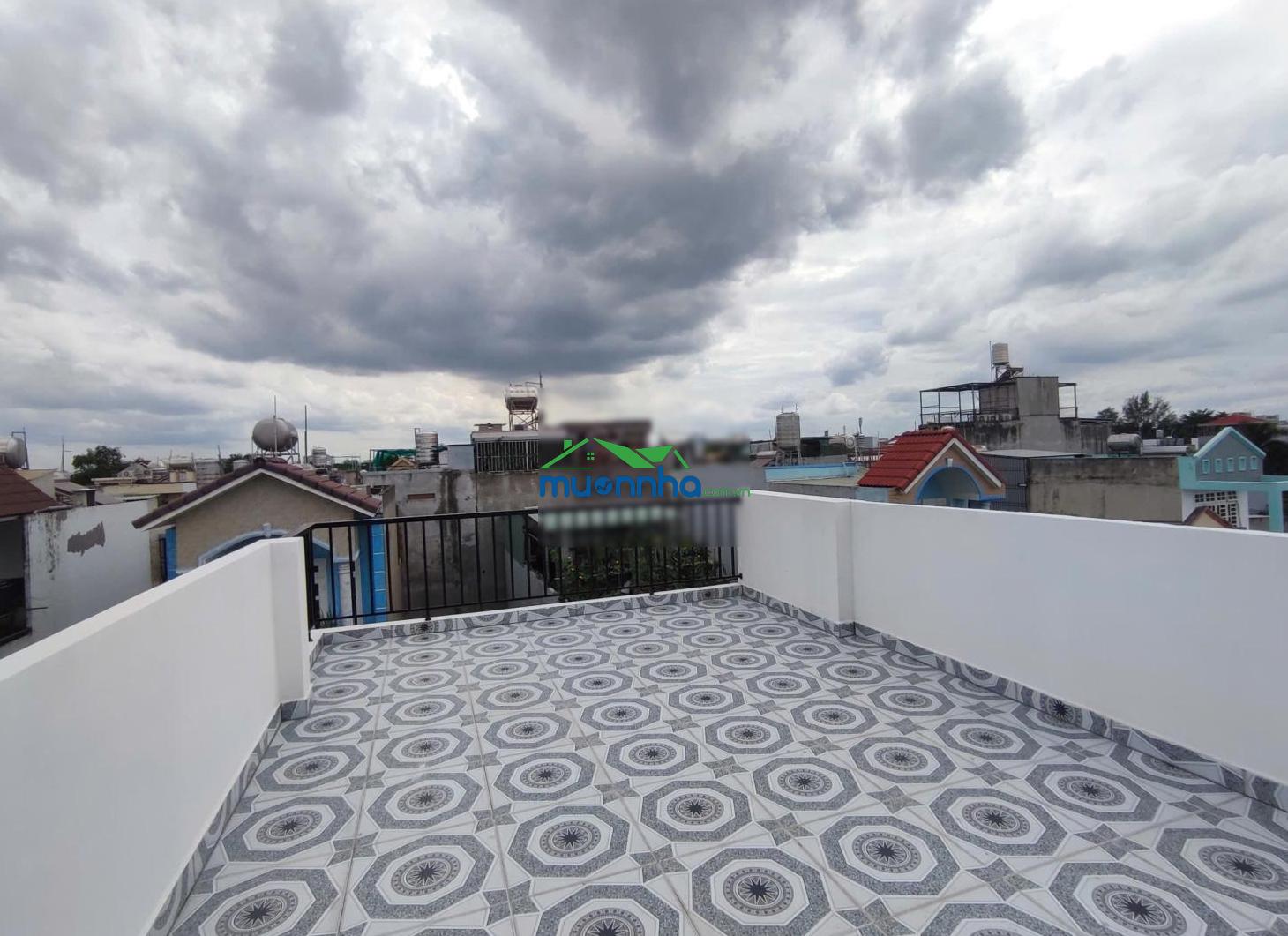 Nhà mới 4 tầng trường lưu - gần chợ long trường - 56m2 - hẻm xe hơi 6m - sổ riêng hoàn công - 3