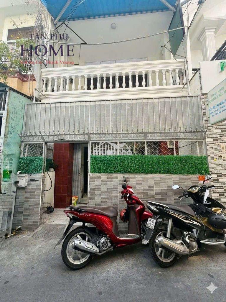 🔴 Hẻm 4m thông tân kỳ tân qúy ngay tân sơn nhì_5 x 12m_2 tấm "2pn 