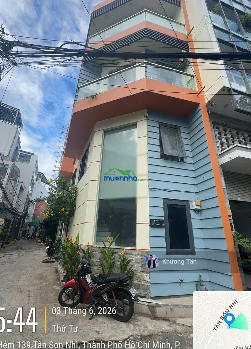 Hẻm 6m tân sơn nhì 4.5x13m, lửng 2 lầu kiên cố. khu an ninh, thoáng mát, hẻm thông ra trường chinh - 4