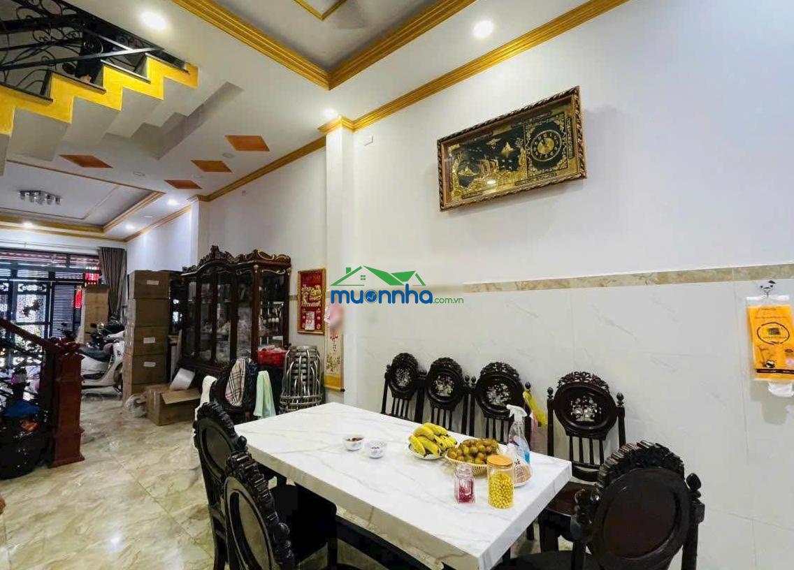 Nhà đẹp hxh vip 3 lầu sân thượng hẻm nhựa 10m thoại ngọc hầu 4mx18m chỉ 10 tỷ - 4