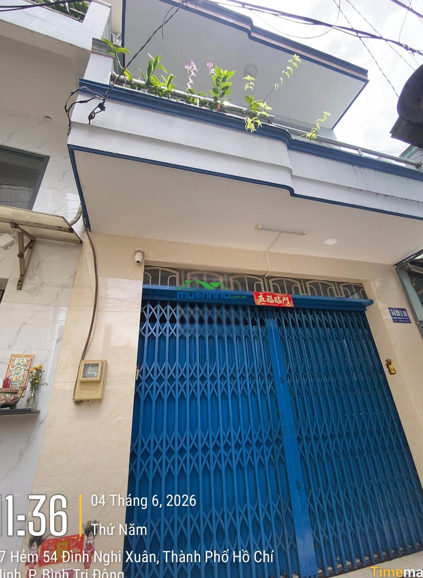 Cực tốt phân khúc 3,35 tỷ 2 tầng đúc cứng còn mới - giáp phan anh - sát tân hoà đông q6, hẻm thông - 3