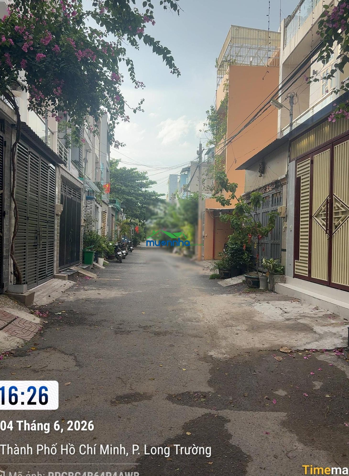Nhà 66m2 (5.2x13) kdc gò cát, phú hữu, thủ đức (4tỷ290)
