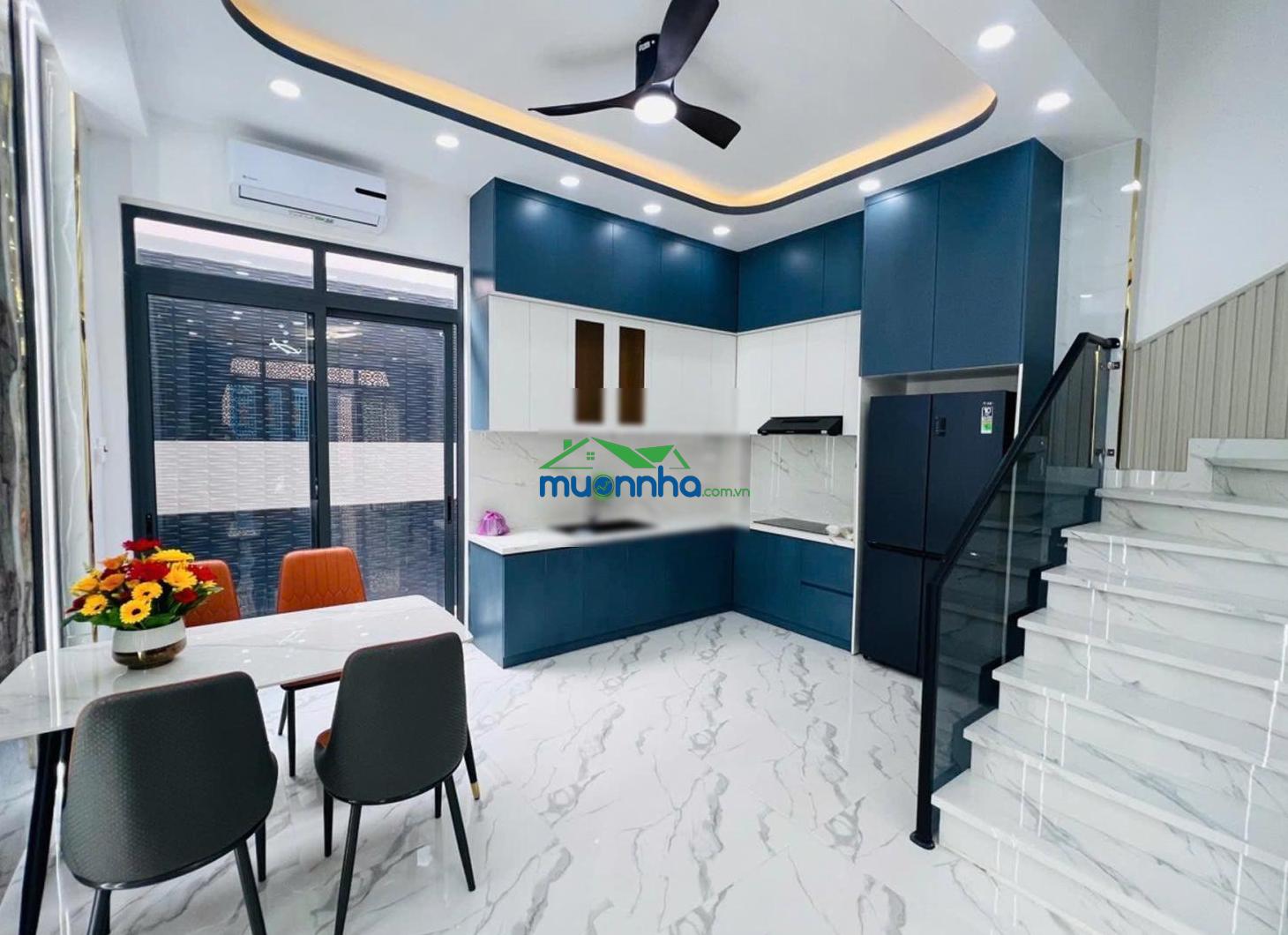 Nhà 4 tầng - ngang 5m - hẻm xe hơi - dương cát lợi - nhỉnh 8 tỉ