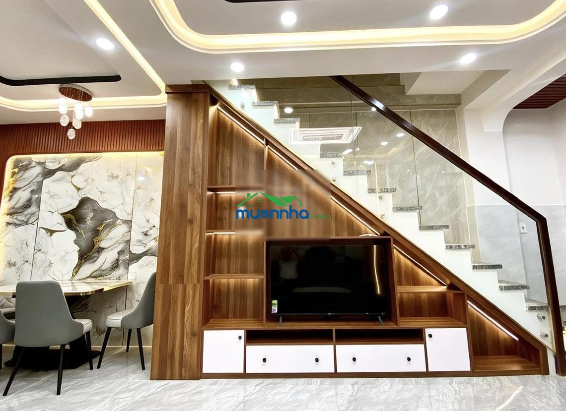 Nhà mới 2 tầng lý thường kiệt, 52m2, hẻm 4m thông, giáp cư xá bắc hải, chỉ 7.68 tỷ tl - 2