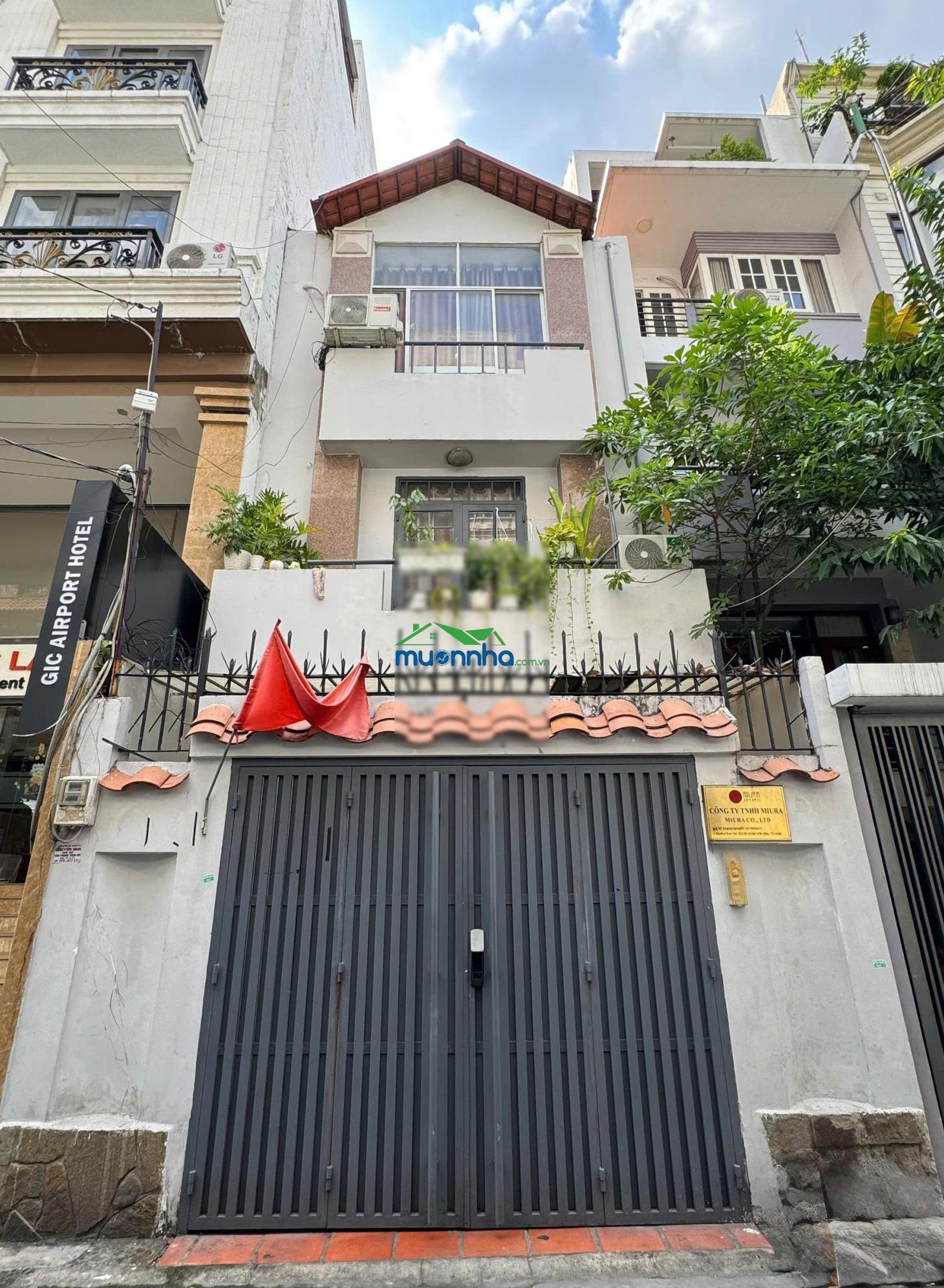 Hẻm đẹp khu sang! hxh 6m hồng hà, p2 - dt: 4.51 x 21m (90.9m2) - kc: hầm, 3 tầng - chỉ 16.5 tỷ tl