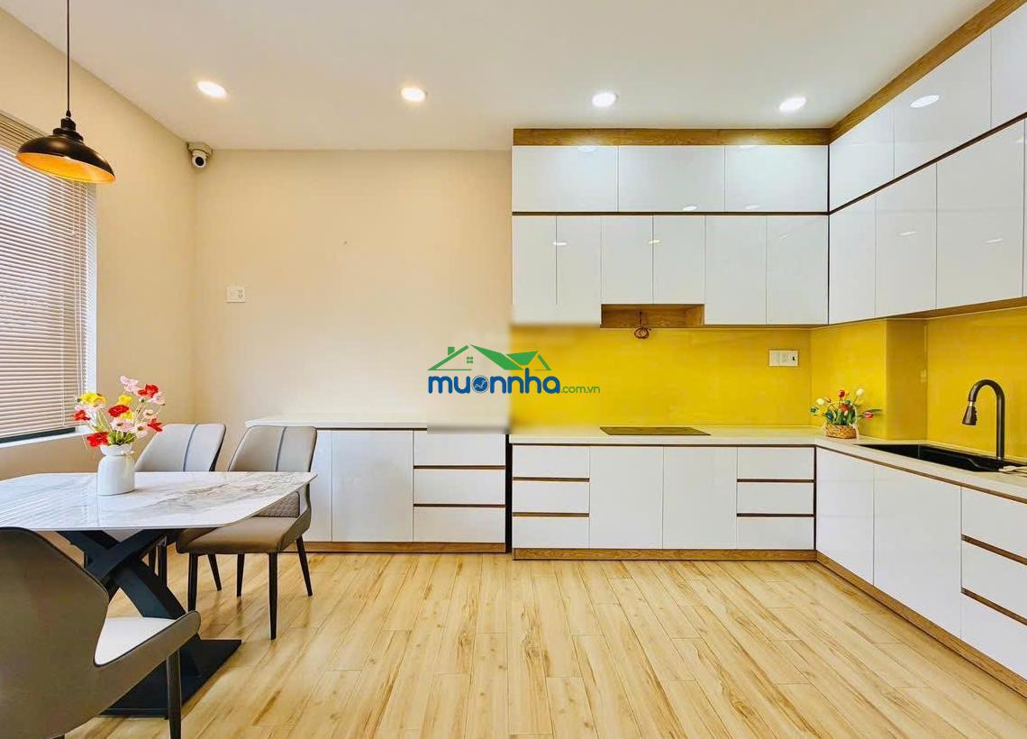 Nhà hẻm 8m tân hoà đông, 5 tầng đúc, 5pn 4wc, ngang 7m bề thế ,nội thất đẹp, đang cho thuê 20 tr/th - 3
