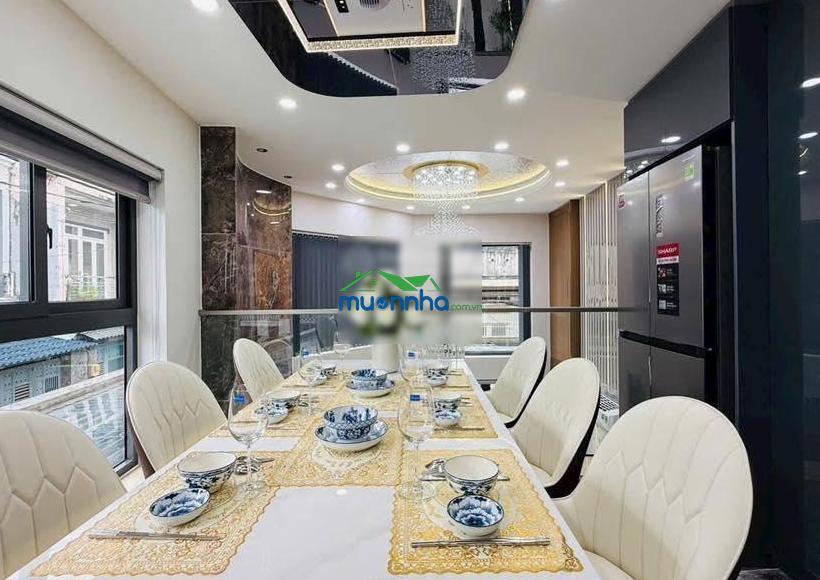 Ngộp oxy giảm 3 tỷ-nhà 7m x15m 4 lầu thang máy-góc 2 mặt tiền 6m phan huy ích - 3