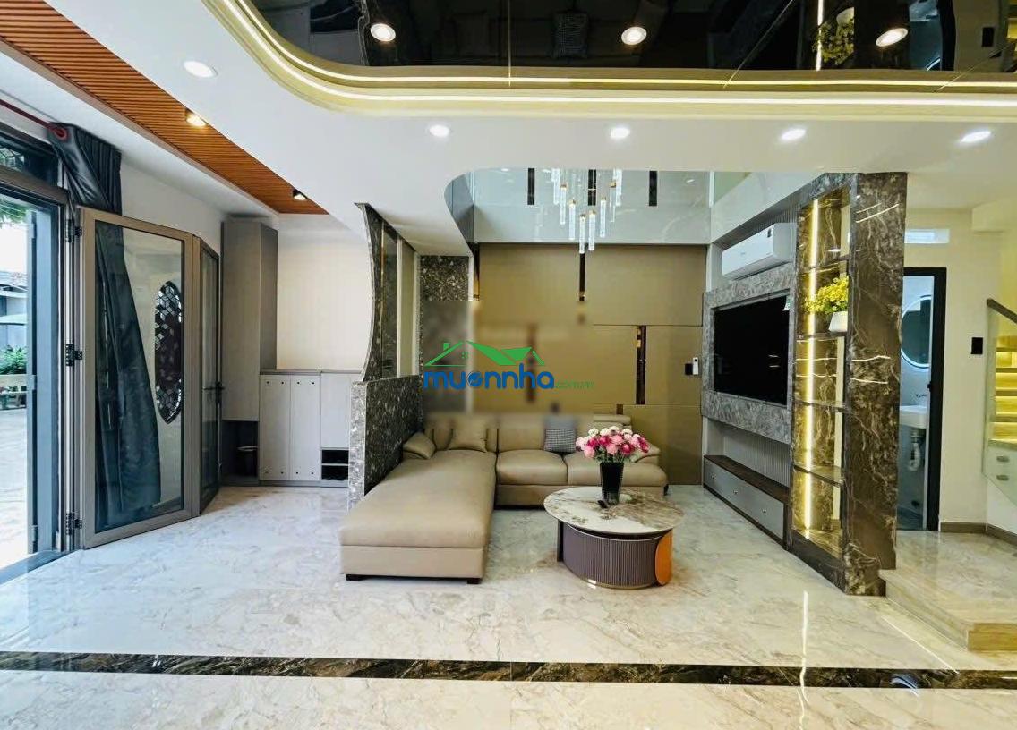 Thiếu oxy lỗ 1 tỷ-nhà 6m x 8m 4 lầu-garaxe 7 chỗ-hẻm 6m phan huy ích
