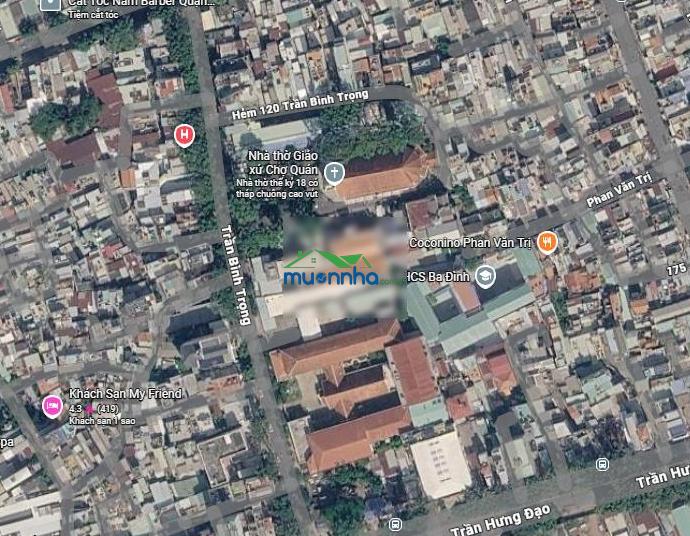 Bán nhà hxh đường trần bình trọng ngay trần hưng đạo (10x20m) giá: 31.5 tỷ thương lượng hđt: 50tr