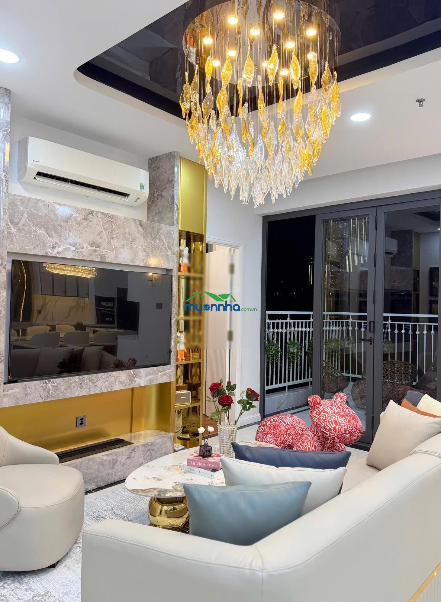 Cho thuê căn hộ 3pn giá 30 triệu/tháng dt: 115m2 tại vinhomes central park