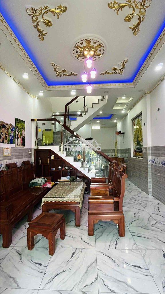 Nhà đẹp 4*12m 2pn hẻm 5m 2/ ngắn chợ thới hoà sát kcn vĩnh lộc a