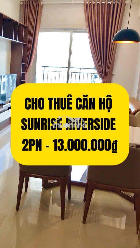 Cho thuê căn hộ sunrise riverside, nhà bè, quận 7, đh tôn đức thắng