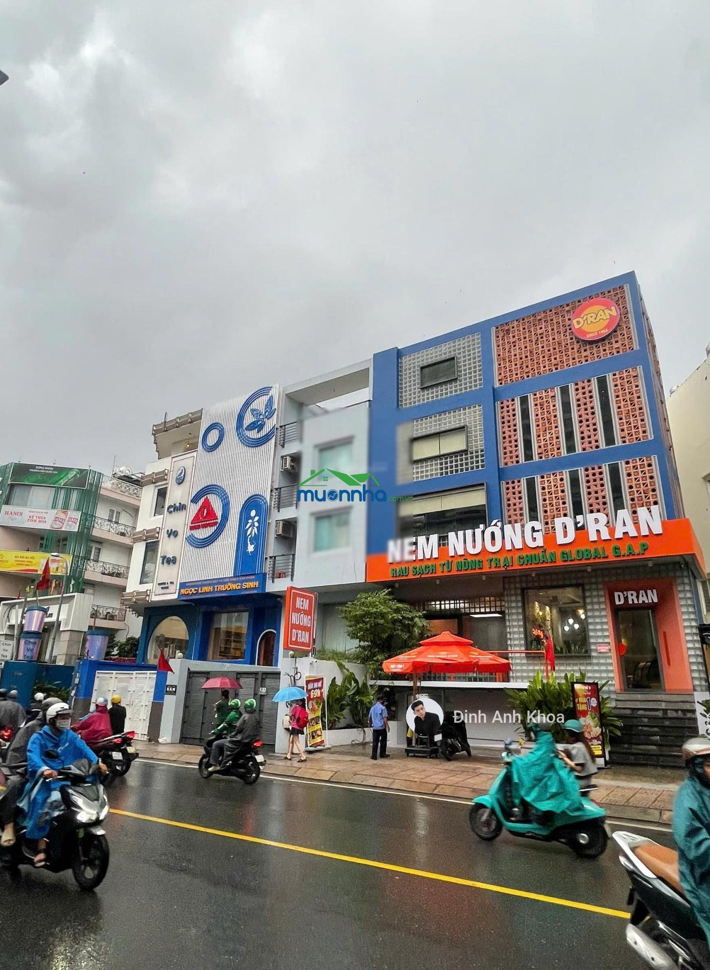 Duy nhất! góc 2 mặt tiền khu võ văn tần, quận 3. dt 8 x 15m, 3 tầng thuận tiện giữ tiền chỉ 19 tỷ