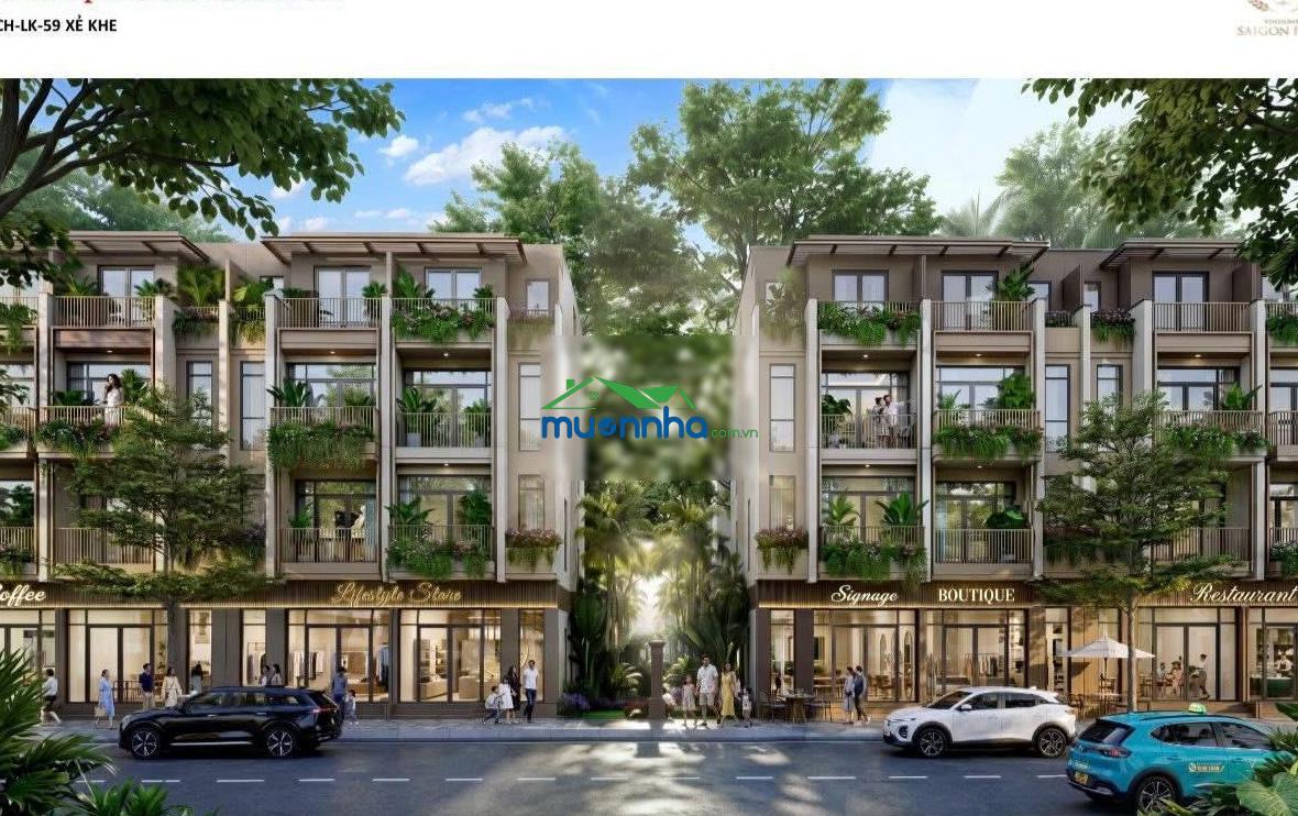 Sở hữu nhà phố vinhomes saigon park hóc môn-vốn tự có 1,325tỷ, chiết khấu đến 23,5%, lh 0912 282 ***