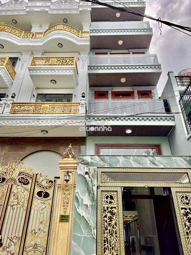 Cho thuê nhà mới xây 100% – full nội thất cao cấp - hẻm tân hoà đông