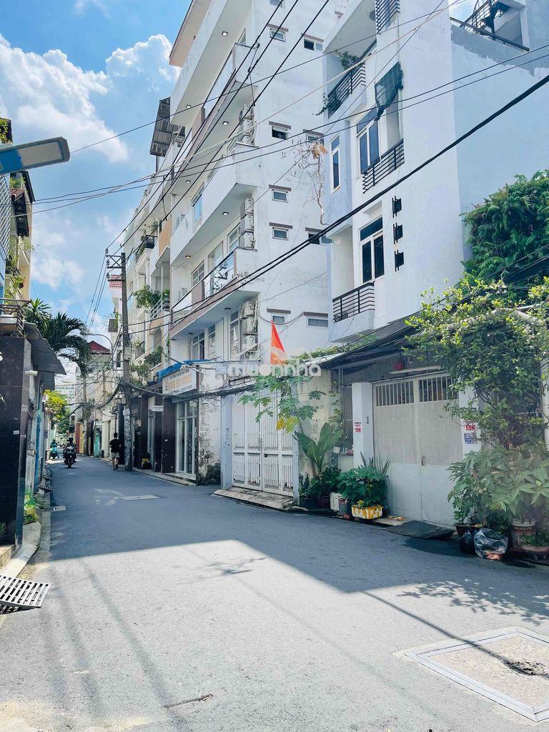 Chdv phú nhuận, hẻm xe hơi thông, 3 tầng 7pn 7wc, 5.6m x 24m vuông vức