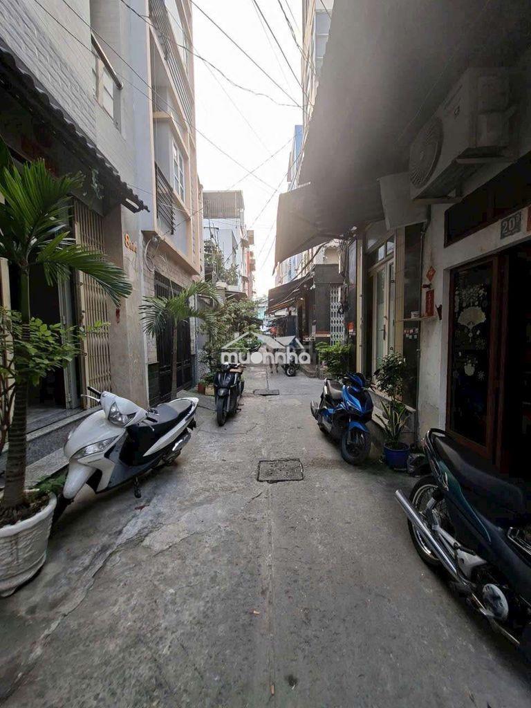 Nhà mới 4 tầng, hẻm xe hơi , p10 q8