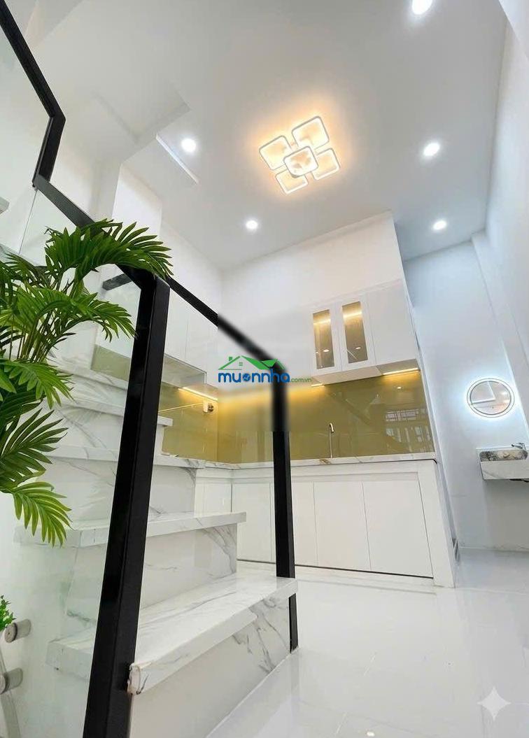 Chỉ 1 tỷ 790 sở hữu nhà 2 tầng full nội thất ngay huỳnh tấn phát, nhà bè - 4