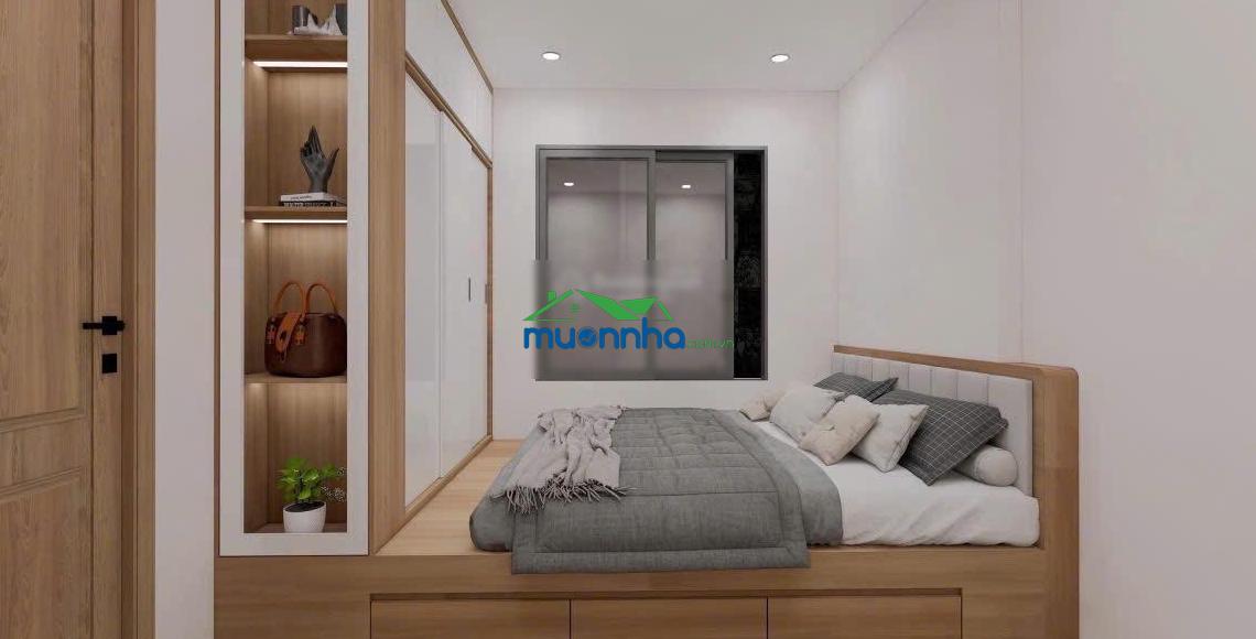 Cho thuê căn hộ cc bcons city, 8 triệu, 50 m2, 2pn, 2wc, hướng tây nam