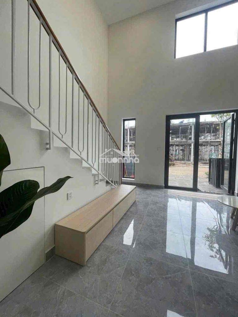 Cho thuê nhà mới 3phòng ngủ 100% k.home hòa phú ngay kcn visip 2 - 3