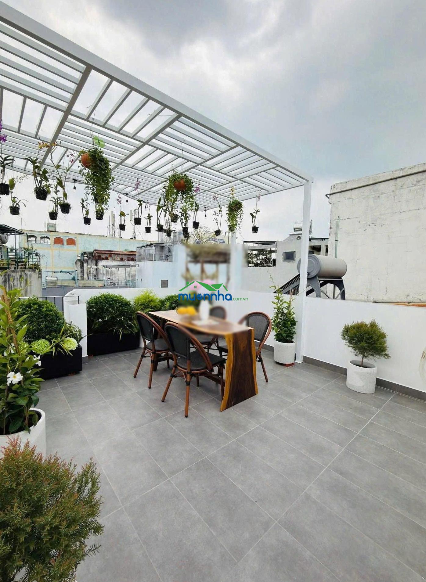 Sang úc định cư! bán nhà 51m2 phan văn trị, bình thạnh giá 3tỷ880.gần cầu băng ky.cho thuê 12tr - 2