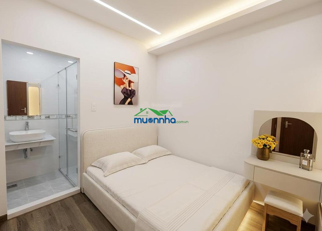 4tỷ89 - huỳnh tấn phát q7 4.6x9-2 tầng - 2pn - 3wc, ban công thoáng mát hẻm thông, khu dân cư đông - 4